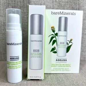 ❤️3 for $25❤️ bareMinerals Ageless 10% Phyto-Retinol Night Concentrate mini